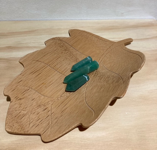 Mini Obelisco Cuarzo Verde