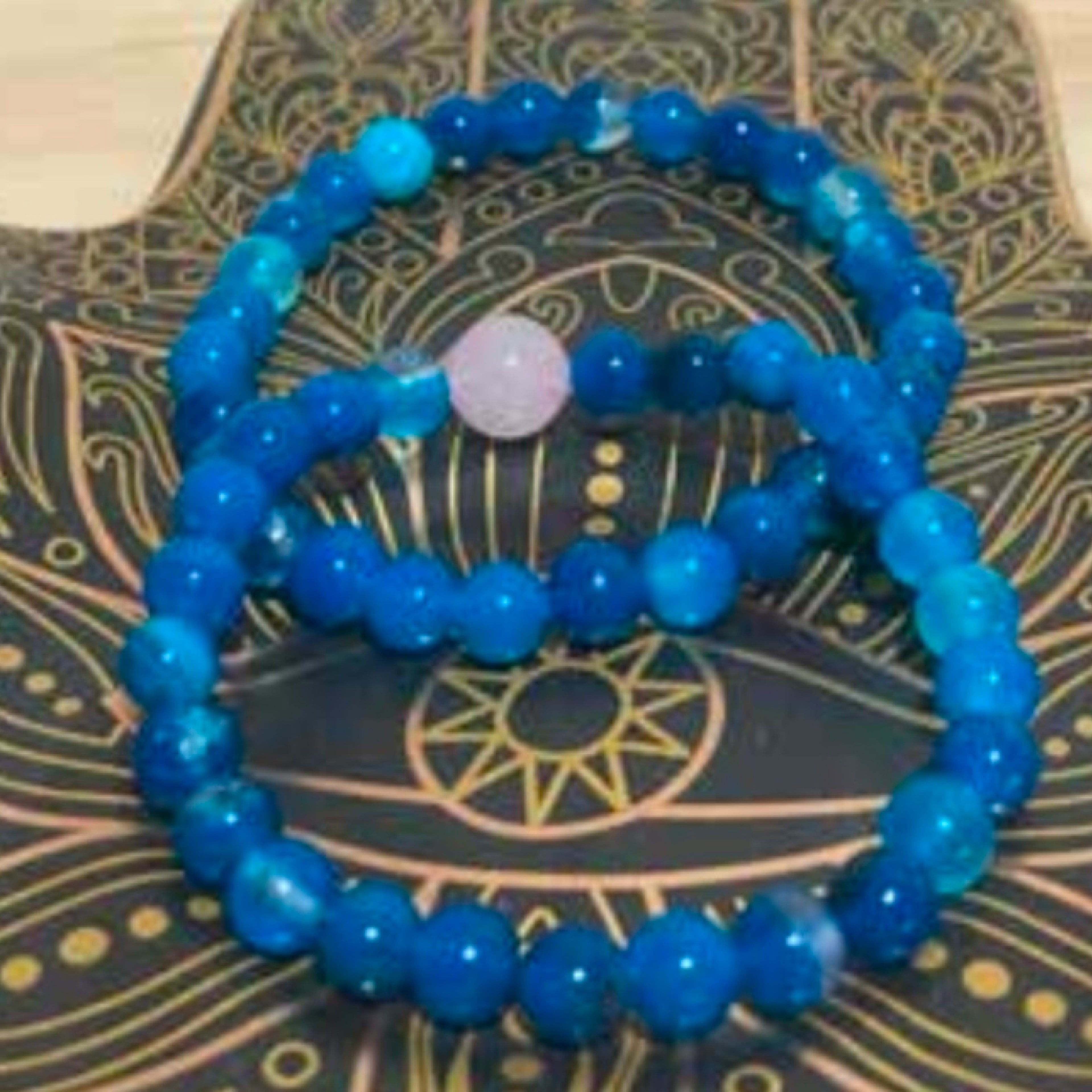 Pulsera Agata Azul